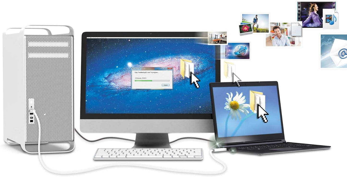 J5create USB 3.0 Wormhole Switch - JUC500