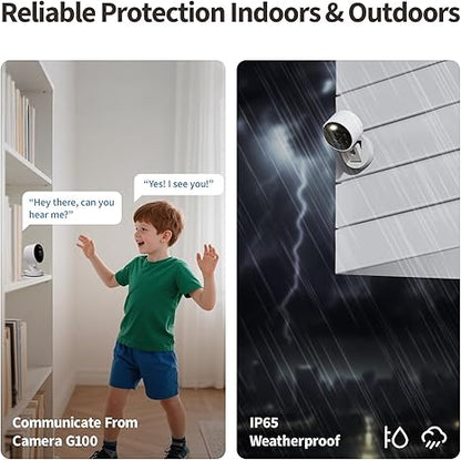 Aqara Security Camera G100 White - Aqara Hub Not Required