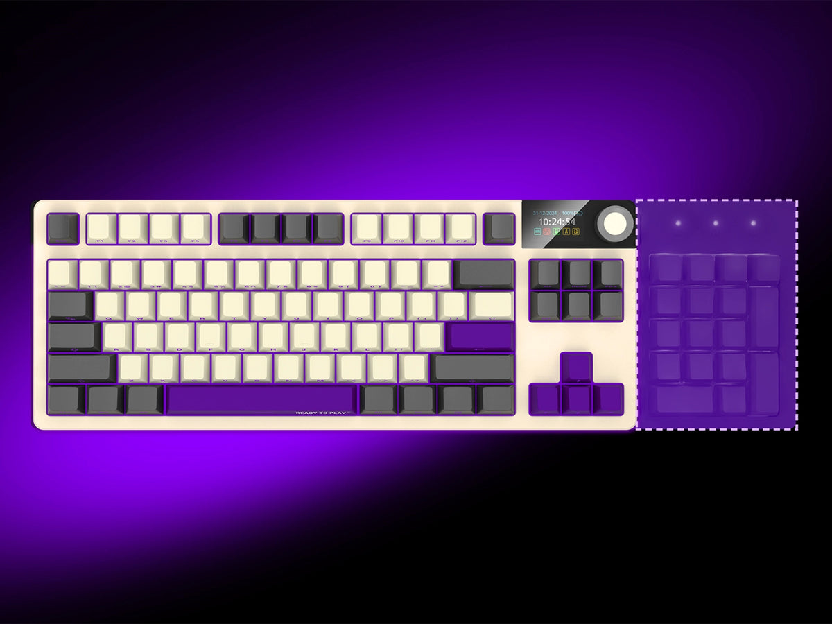 Lorgar Wireless Gaming Keyboard KBP70TKLW