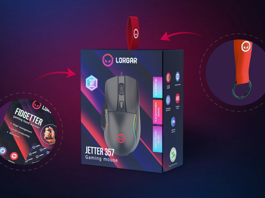 Lorgar Jetter 357 Gaming Mouse