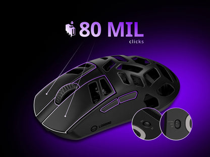 Lorgar Wireless Gaming Mouse Elite MSE90W