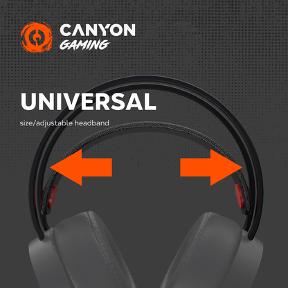 Canyon Gaming Headset Interceptor GH-8A - Black