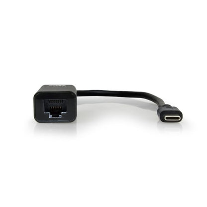 Port USB Type-C to RJ45 5Gbps 30cm Adapter – Black