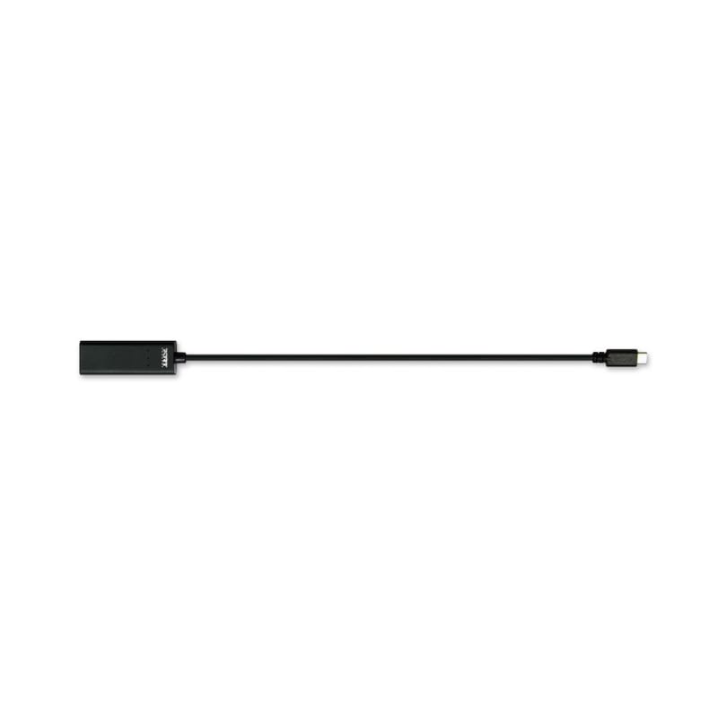 Port USB Type-C to RJ45 5Gbps 30cm Adapter – Black