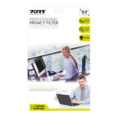 Port Designs 13.3″ Touch Screen Privacy Filter