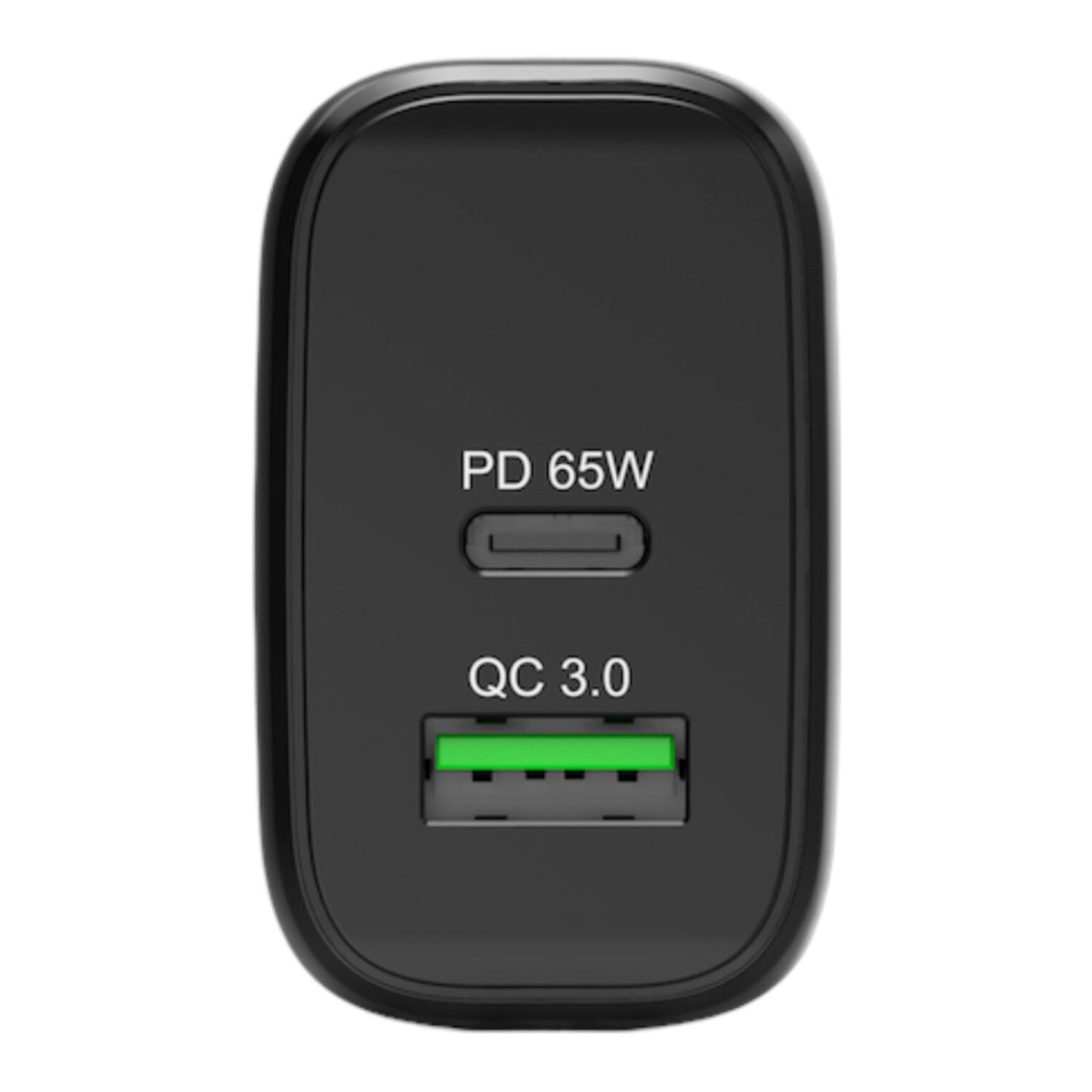 Port Connect 65W GaN Type-C & USB-A Fast Charger