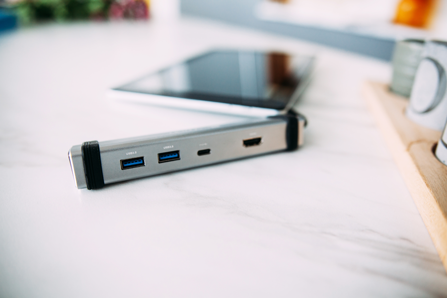 Canyon DS-3 4-in-1 USB-C Hub - Space Grey