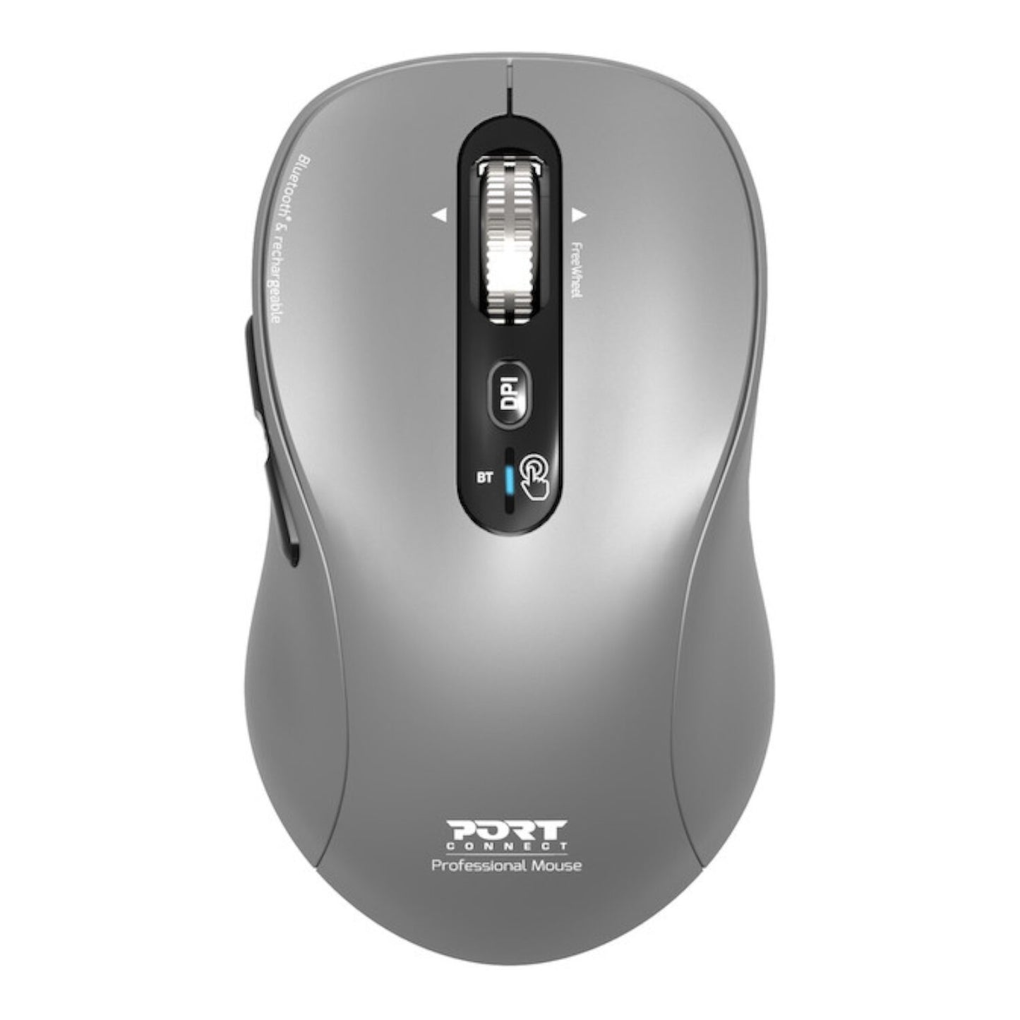 Port Connect Wireless Bluetooth Expert & Mac Mouse – Grey
