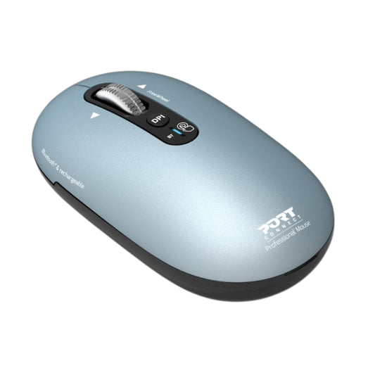 Port Connect PURE MAC Rechargeable Wireless & Bluetooth Mouse – Storm