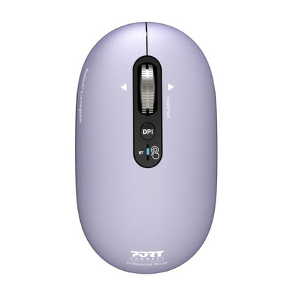 Port Connect PURE MAC Rechargeable Wireless & Bluetooth Mouse – Iris