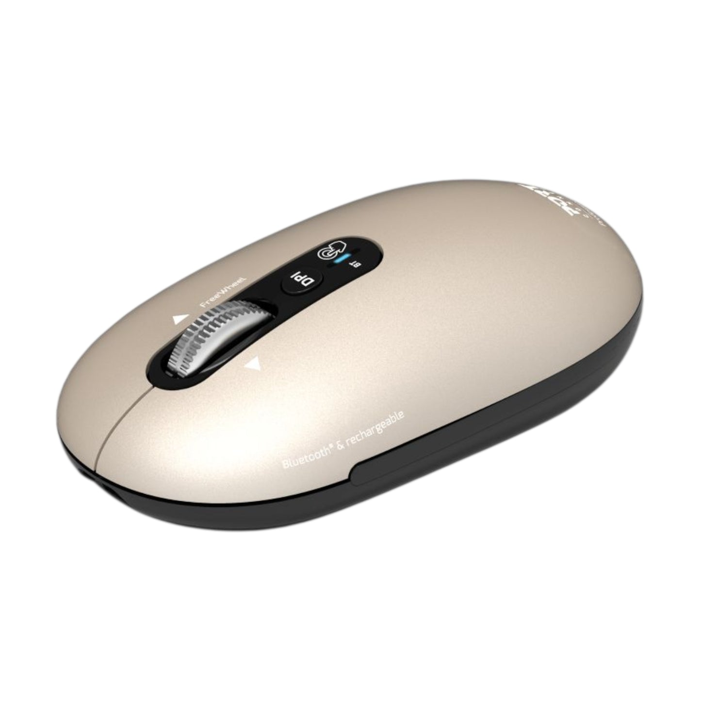 Port Connect PURE MAC Rechargeable Wireless & Bluetooth Mouse – Pearl