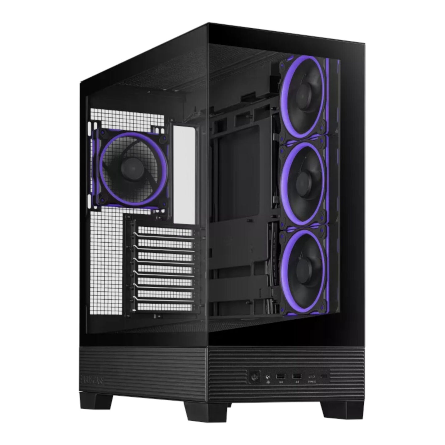 Asus A31 PLUS Mid Tower ATX Chassis – Black