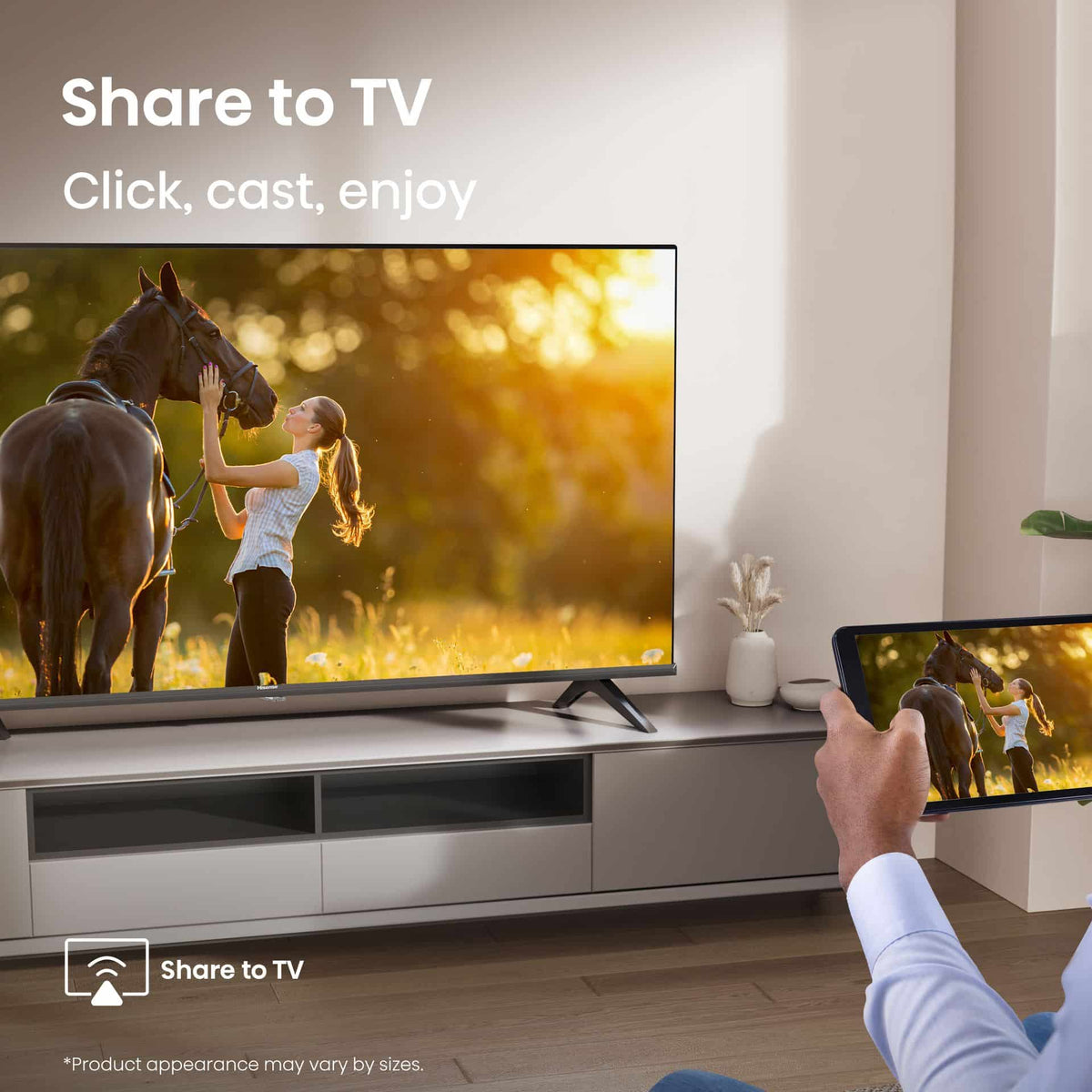 Hisense 40″ FHD VIDAA Smart TV - 40A4Q