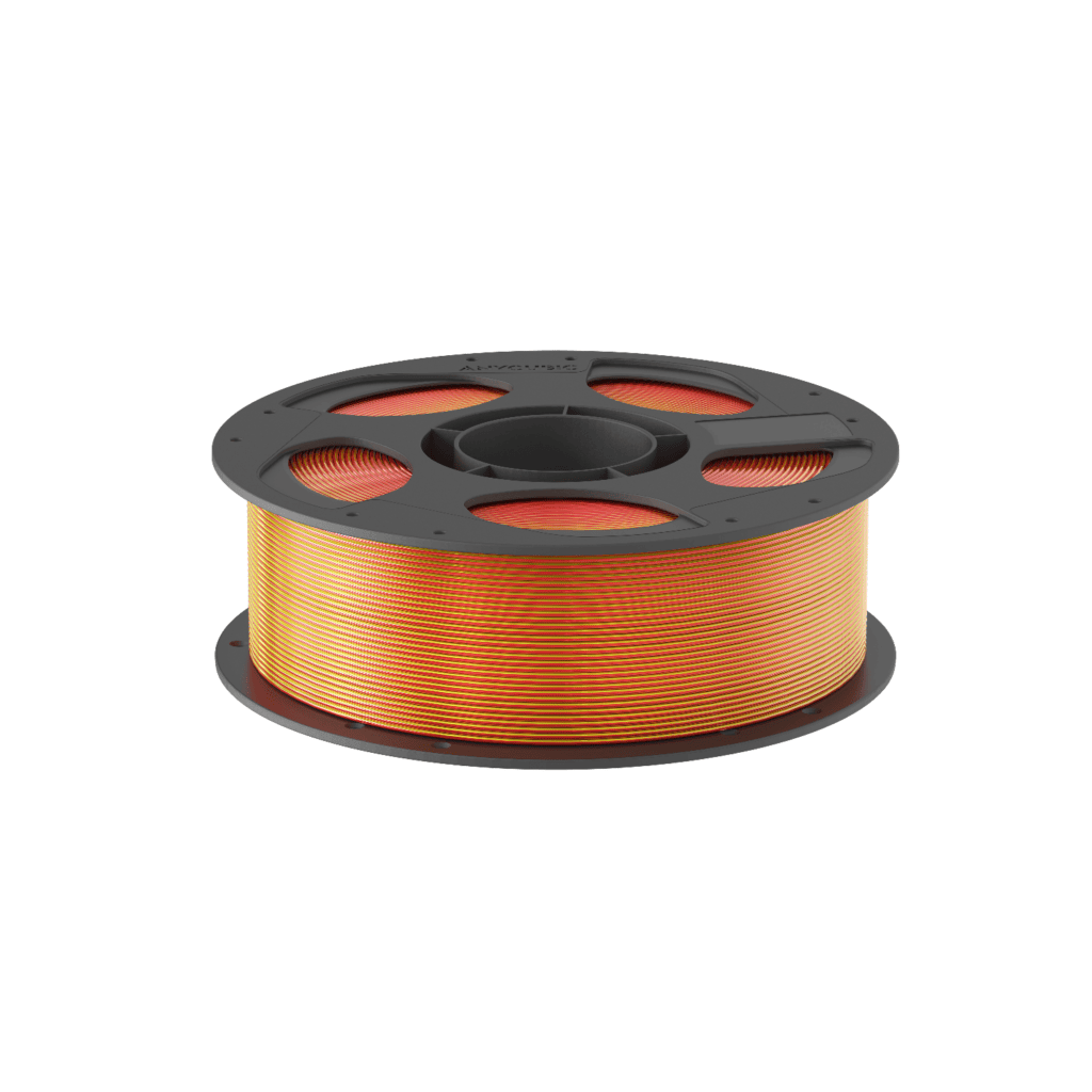 Anycubic PLA Silk Dual Filament – Red/Gold