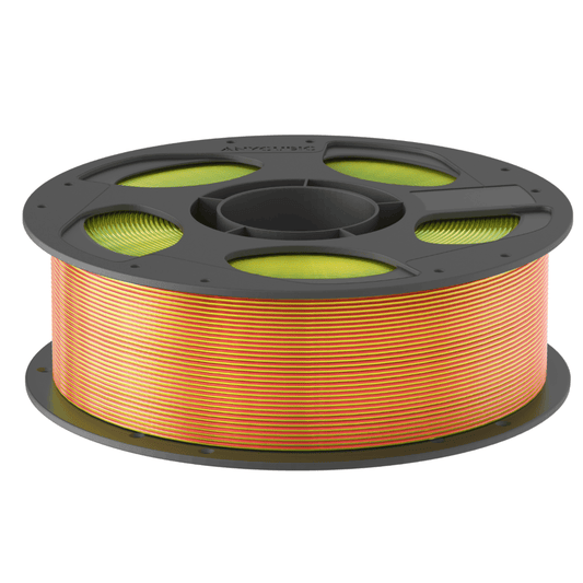 Anycubic PLA Silk Tri-Colour Filament – Red Yellow Green