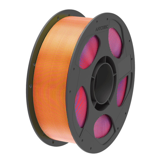 Anycubic PLA Silk Tri-Colour Filament 1kg – Red/Blue/Yellow