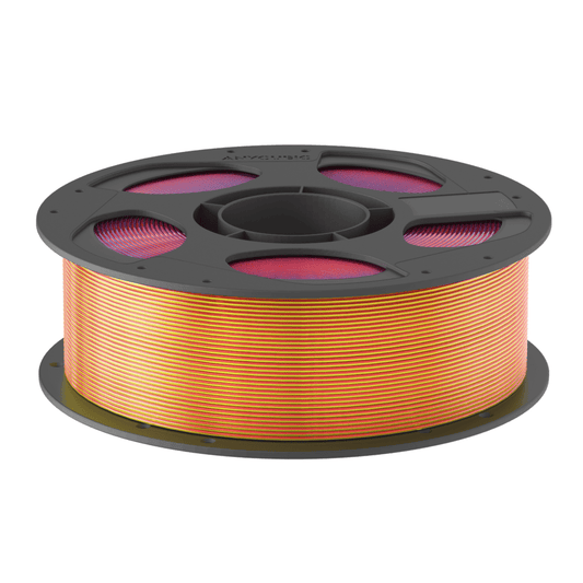 Anycubic PLA Silk Tri-Colour Filament 1kg – Red/Blue/Yellow