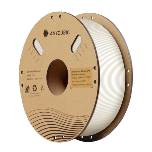 Anycubic PLA Matte Filament 1kg – White