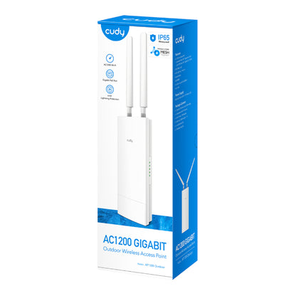Cudy AC1200 Gigabit Dual Band Ceiling Access Point – AP1300 Outdoor
