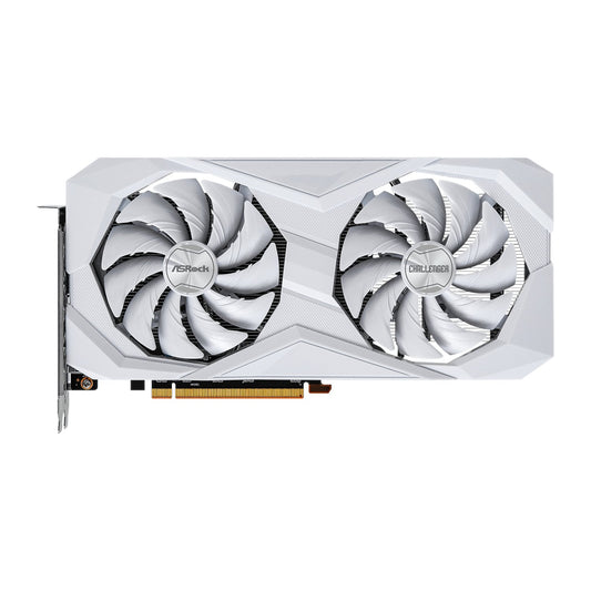 ASRock Radeon RX6600 Challenger D 8G GDDR6 128-BIT Graphics Card – White