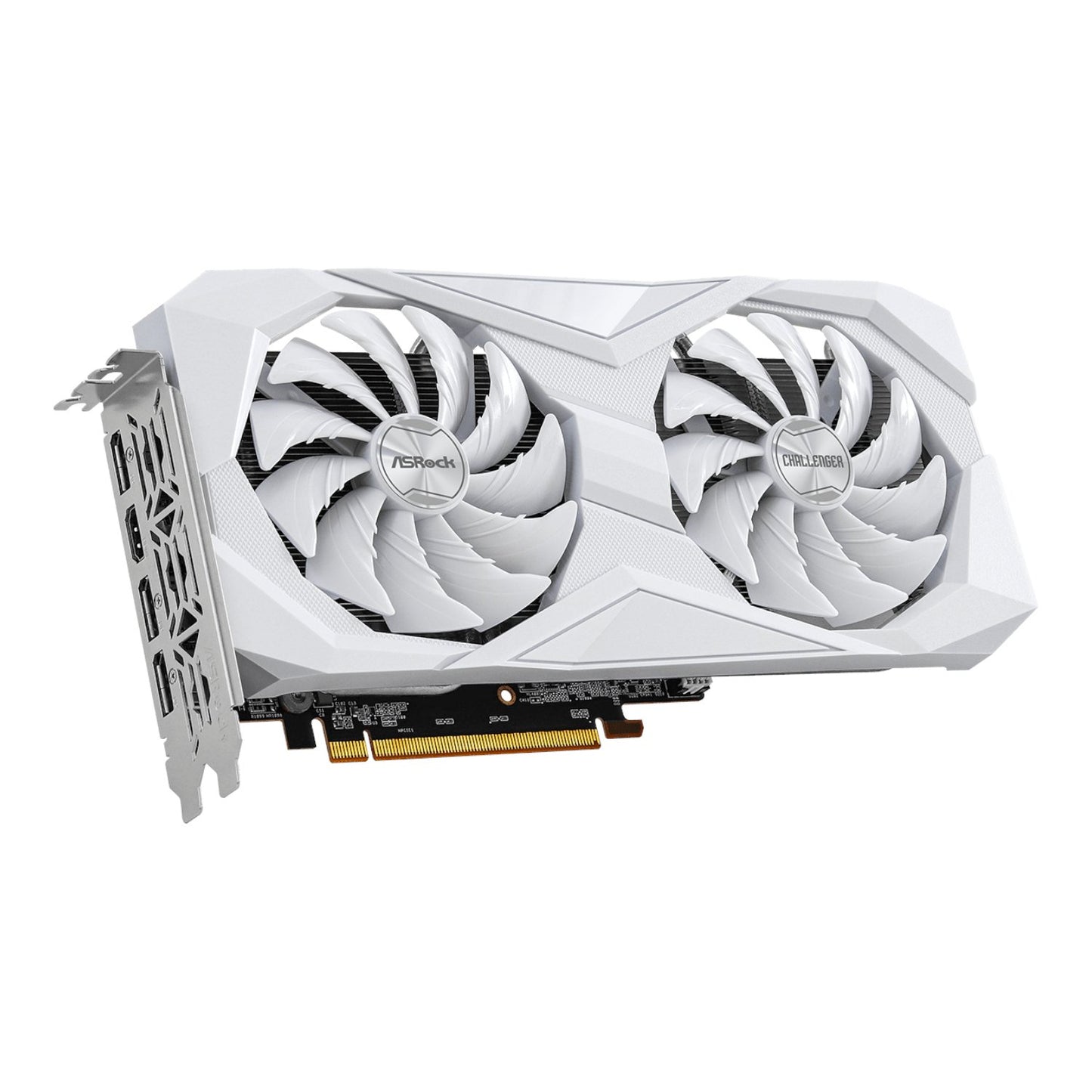 ASRock Radeon RX6600 Challenger D 8G GDDR6 128-BIT Graphics Card – White