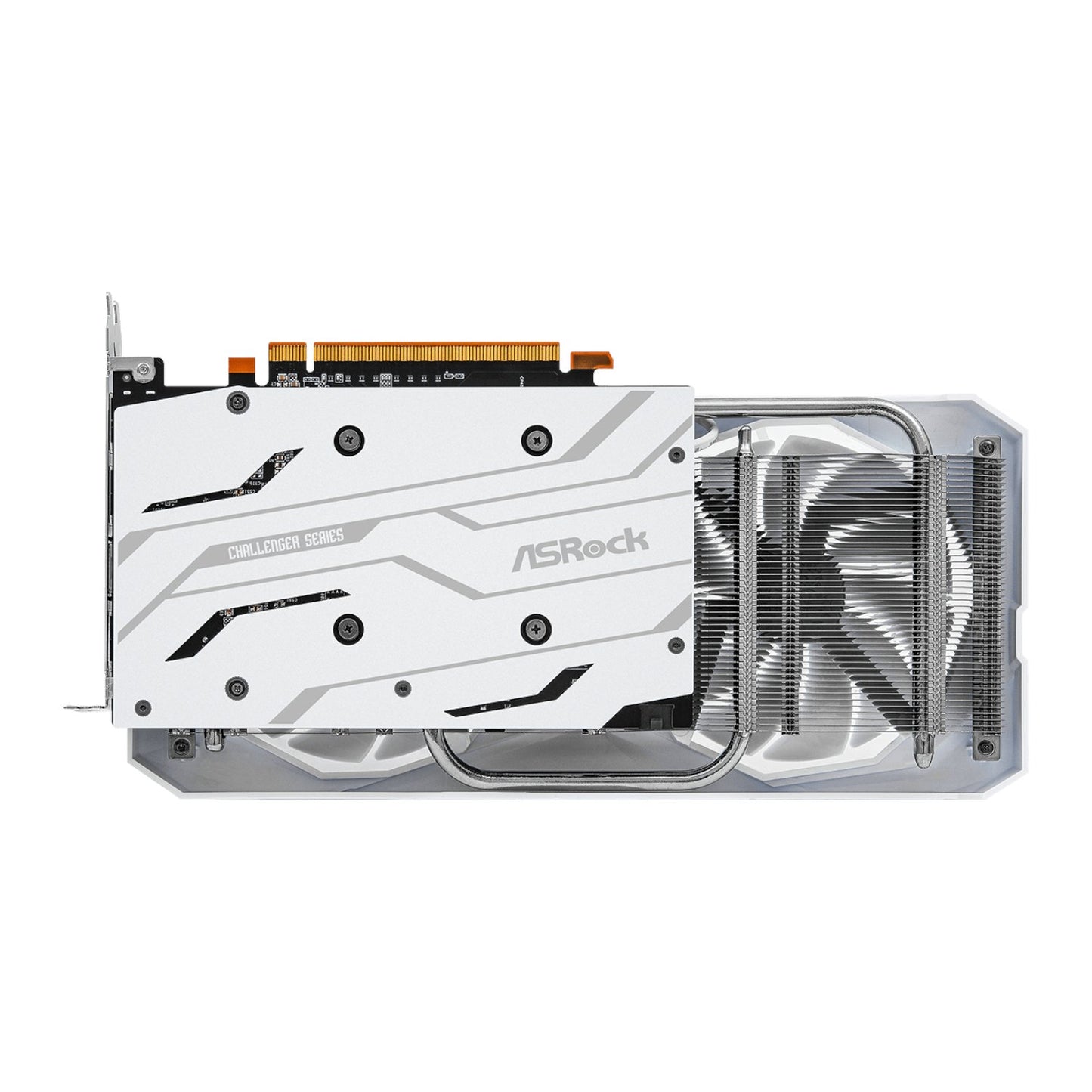 ASRock Radeon RX6600 Challenger D 8G GDDR6 128-BIT Graphics Card – White