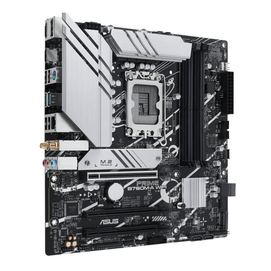 Asus PRIME B760M-A WIFI LGA1700 and Asus Prime LC 240 ARGB Liquid CPU Cooler Bundle