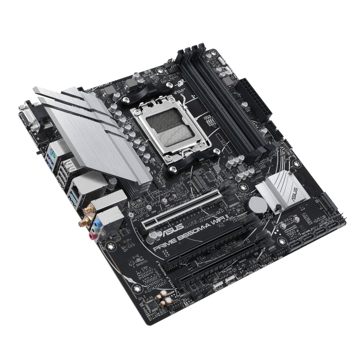 ASUS PRIME B650M-A WIFI II M-ATX Gaming Motherboard