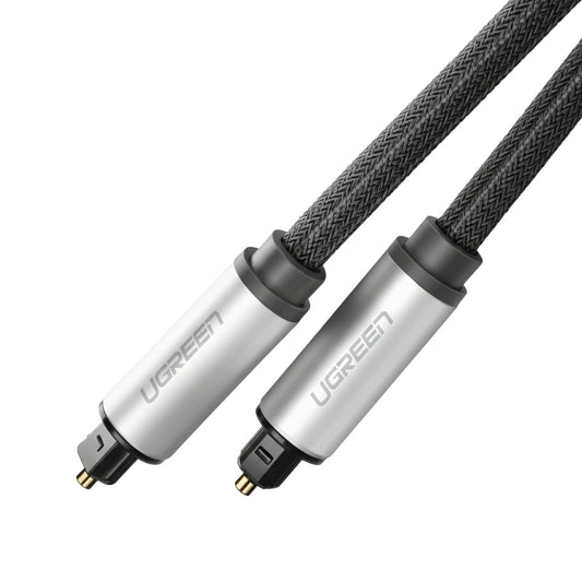 UGREEN AV108 Male to Male Toslink Optical Audio Cable 2m–Grey
