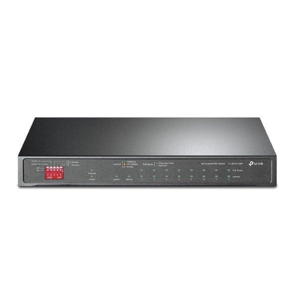 TP-Link 10-Port Gigabit Desktop Switch with 8-Port PoE+ - TL-SG1210MP