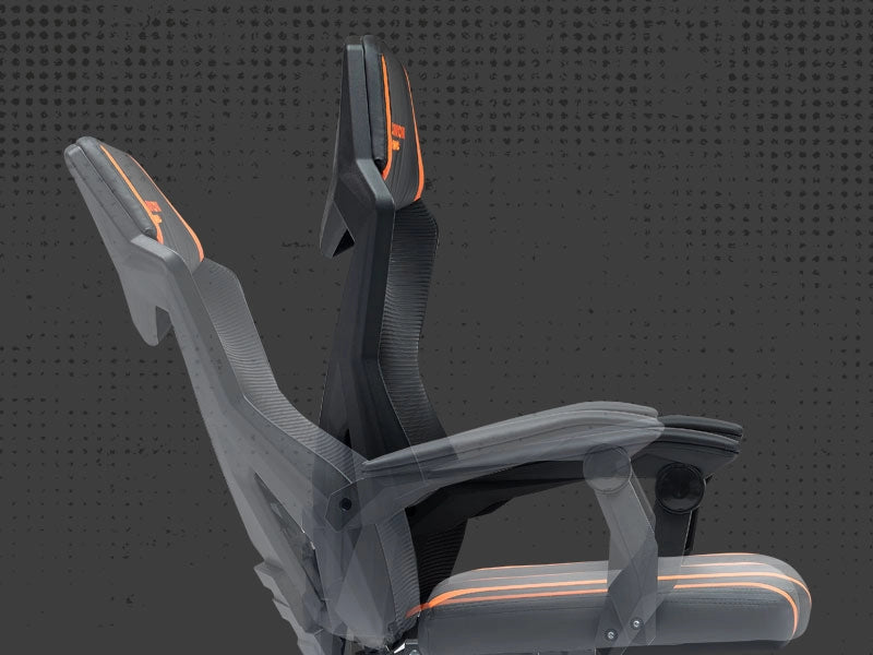 Canyon Ergonomic Gaming Chair Flow MCH01 - Black Orange