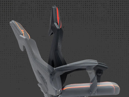 Canyon Ergonomic Gaming Chair Flow MCH01 - Black Red