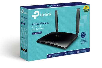 TP-Link AC750 Wireless Dual Band 4G LTE Router - Archer MR200