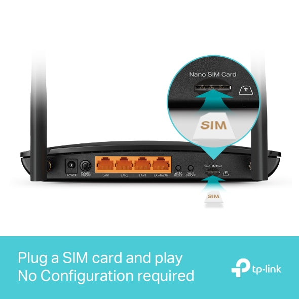 TP-Link AC1200 Wireless Dual Band Gigabit Router - Archer MR600
