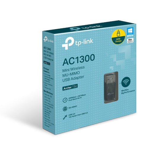 TP-Link AC1300 Mini Wireless MU-MIMO USB Adapter - Archer T3U
