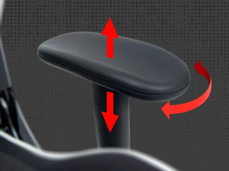 Canyon Shift Mesh/Fabric Transformer Gaming Chair MCCH01 - Black