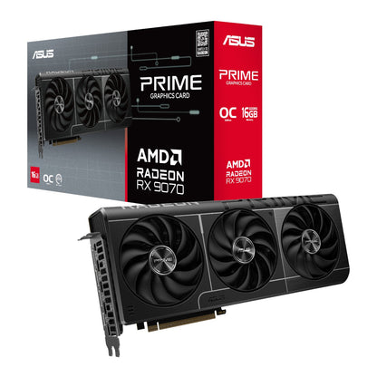 ASUS Prime Radeon RX 9070 OC Edition 16GB GDDR6 Graphics Card