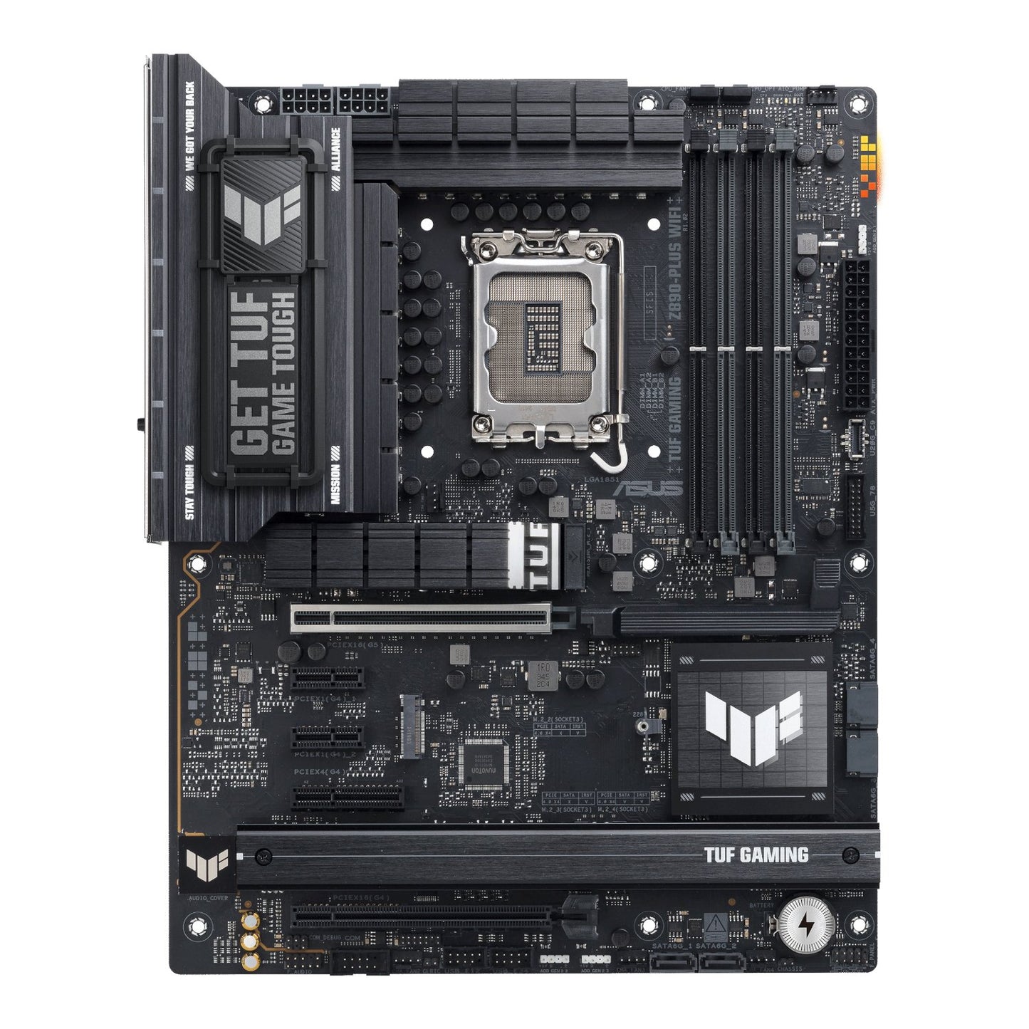ASUS TUF Gaming Z890-PLUS WIFI Intel LGA1851 ATX Gaming Motherboard