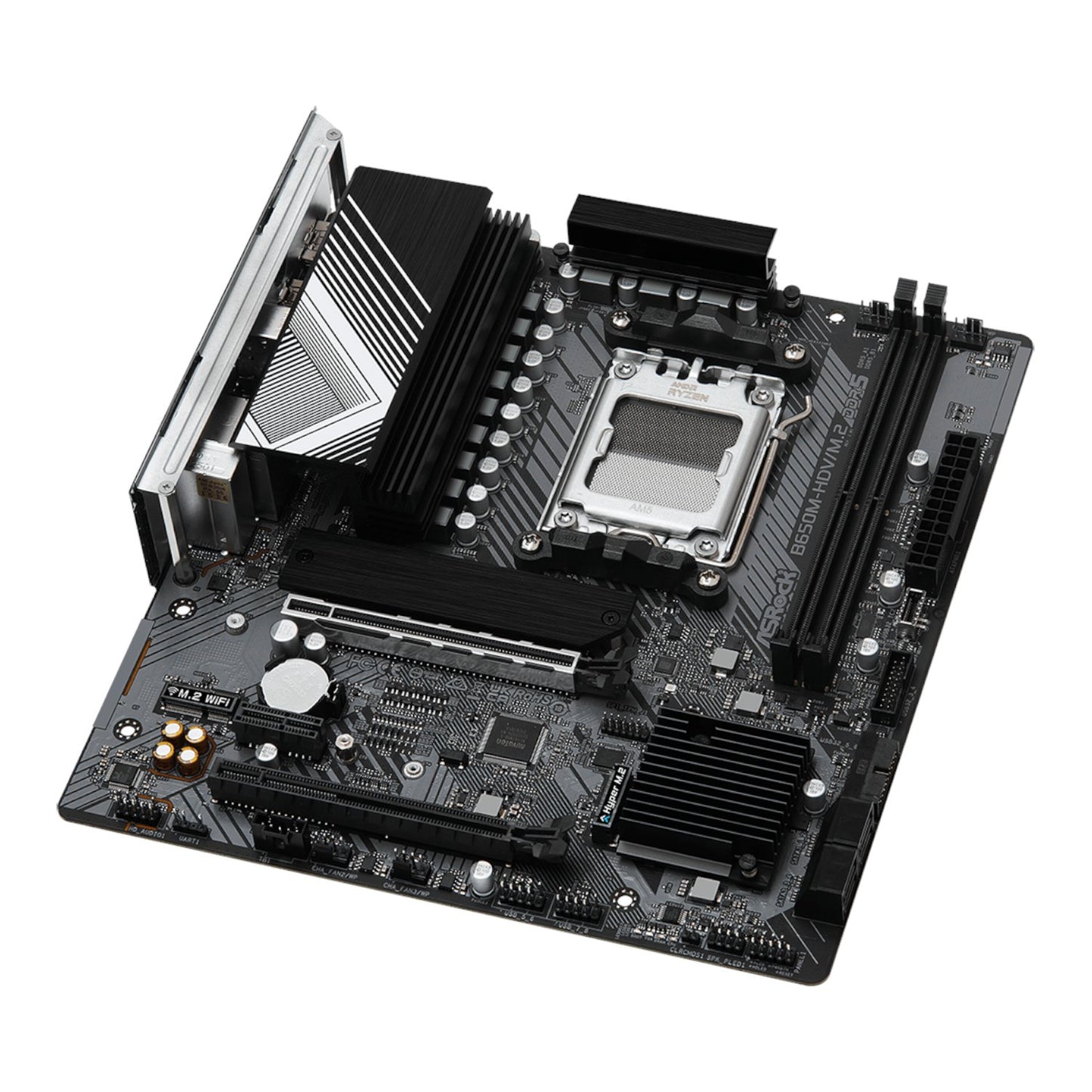 ASRock B650M-HDV/M.2 AM5 Micro-ATX Motherboard