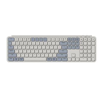 Keychron B6 Pro Ultra-Slim 100% Wireless Keyboard – Retro Blue