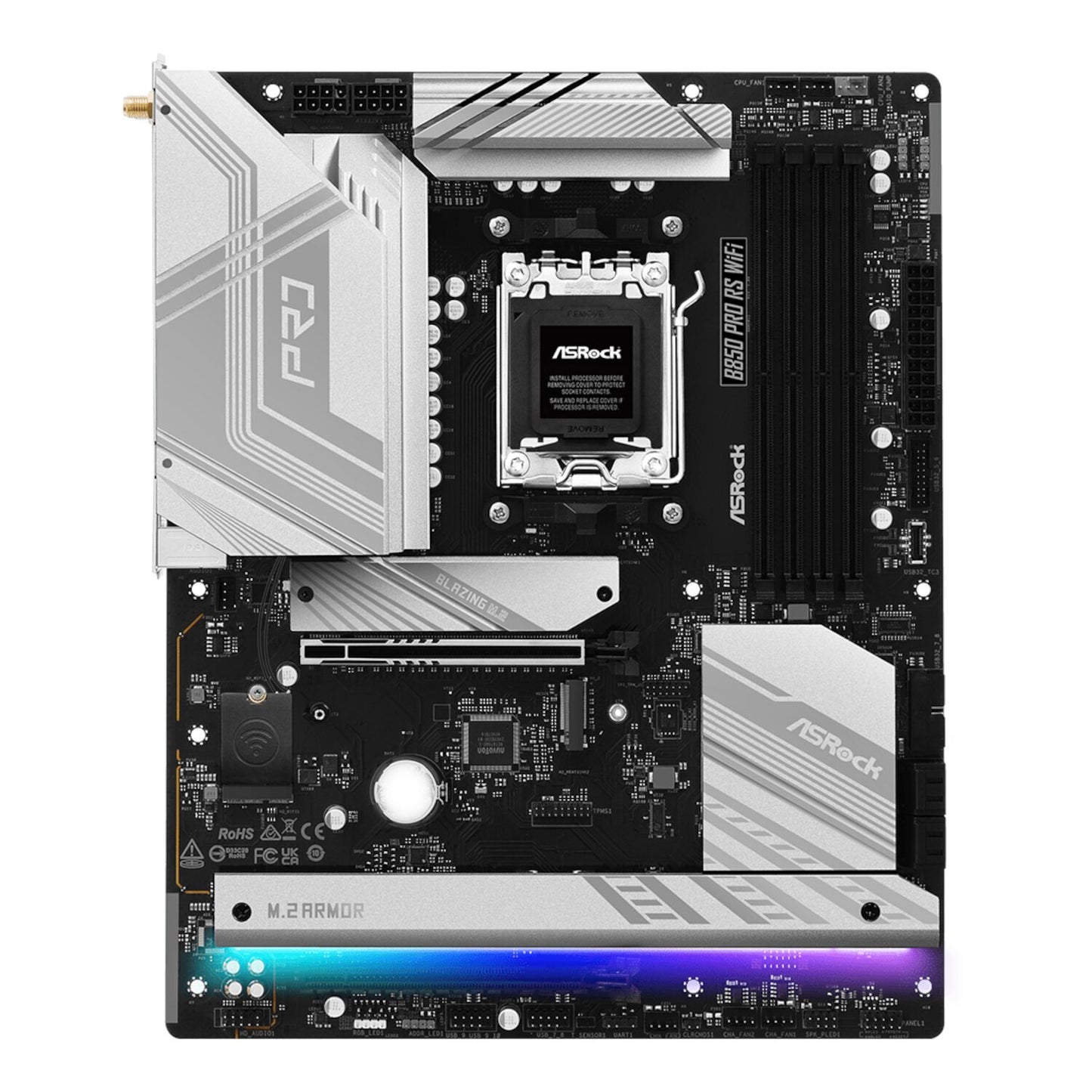 ASRock B850 Pro RS Wi-Fi ATX Motherboard