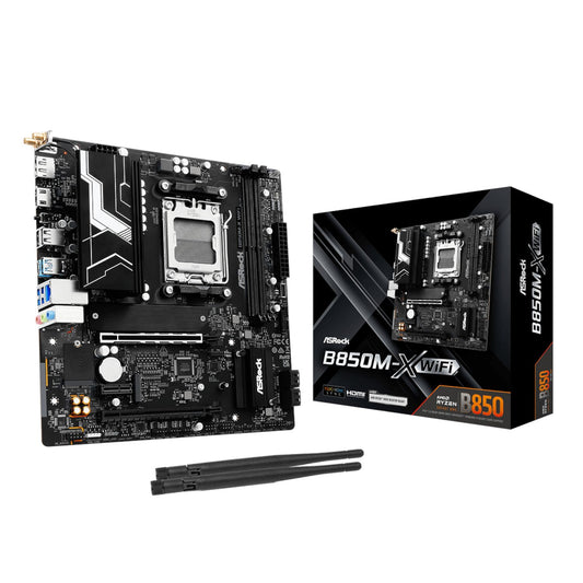 ASRock B850M-X WiFi AM5 Micro ATX Motherboard