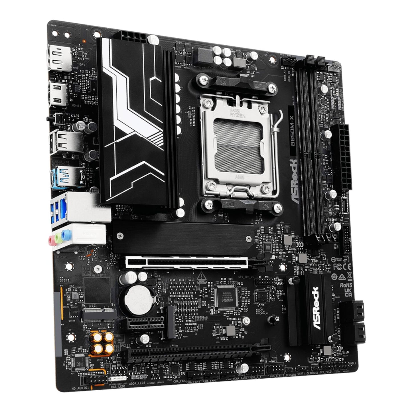 ASRock B850M-X WiFi AM5 Micro ATX Motherboard