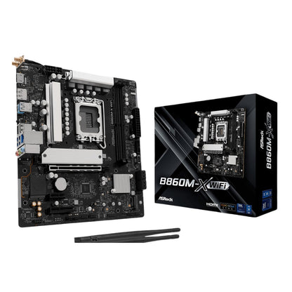 ASRock B860M-X Micro ATX DDR5 LGA1851 Motherboard