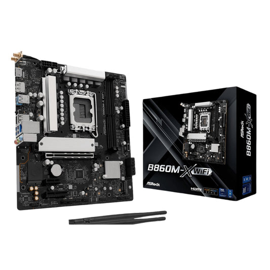 ASRock B860M-X Micro ATX DDR5 LGA1851 Motherboard