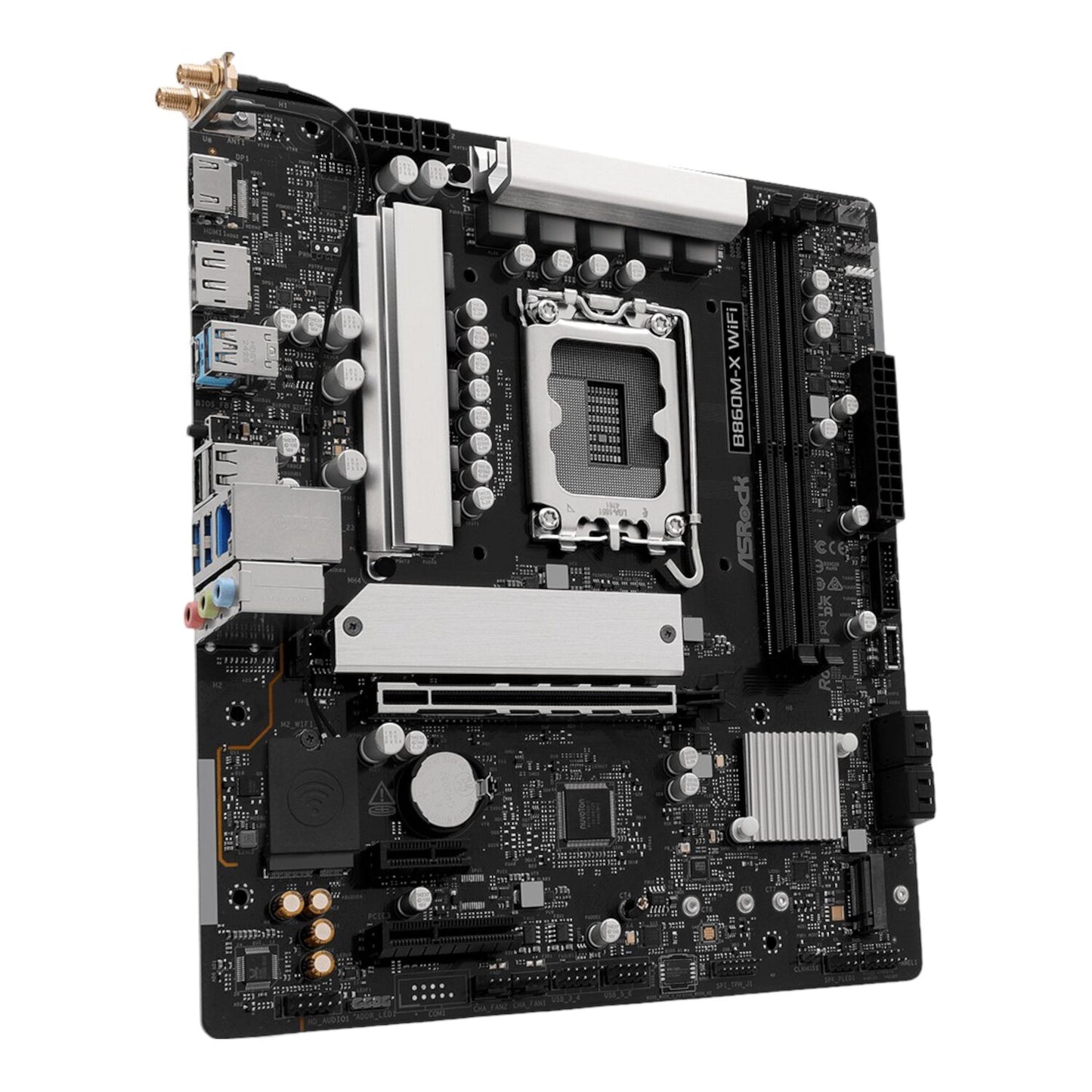 ASRock B860M-X Micro ATX DDR5 LGA1851 Motherboard