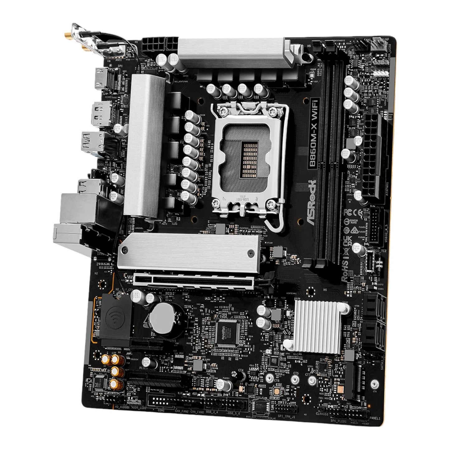 ASRock B860M-X Micro ATX DDR5 LGA1851 Motherboard
