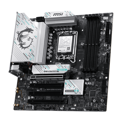 MSI B860M GAMING PLUS WIFI6E LGA1851 M-ATX Gaming Motherboard