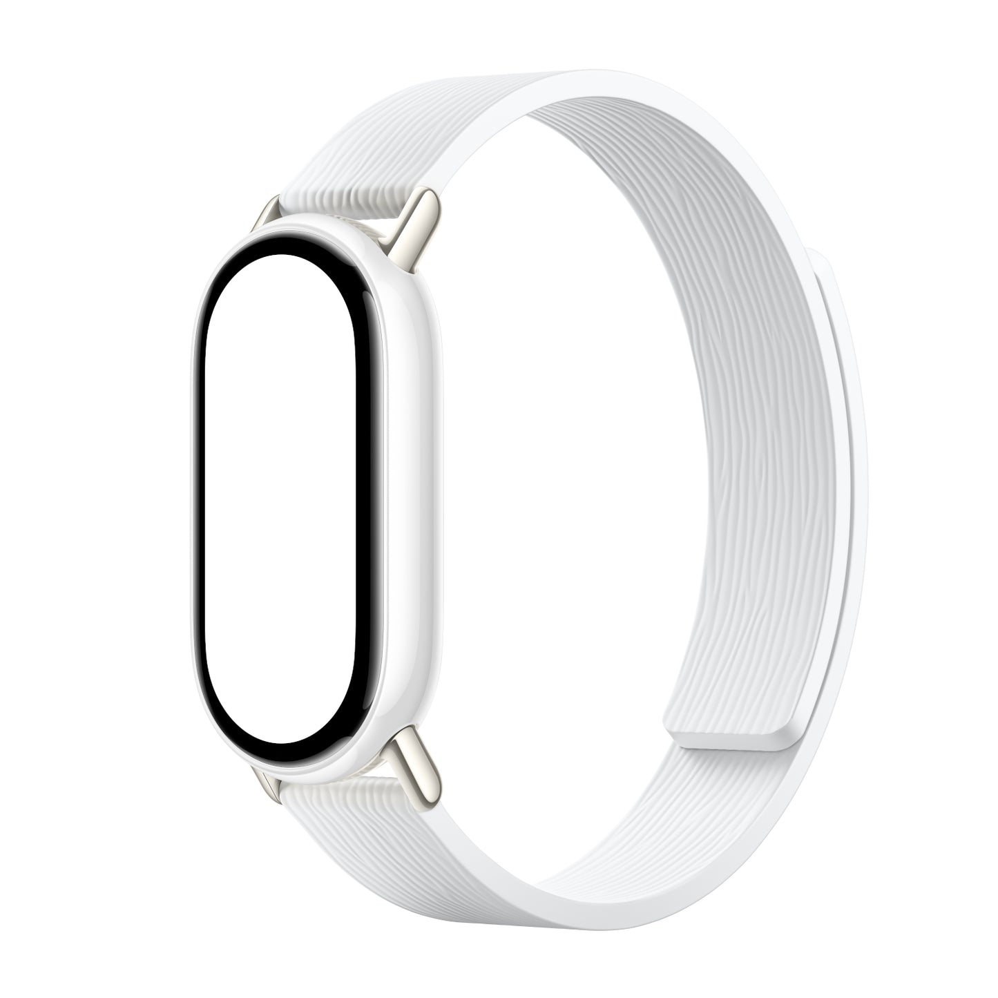 Xiaomi Smart Band 10 Magnetic Kona Leather Strap – Glacier White