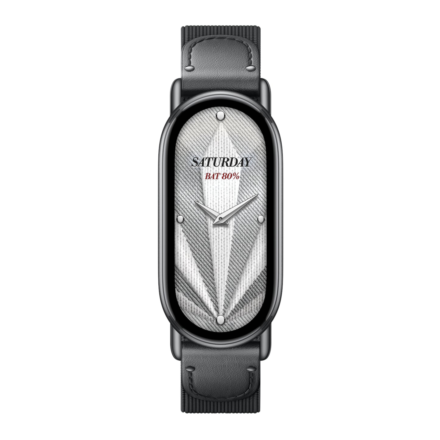 Xiaomi Smart Band 10 Knitted Silk Strap – Ebony Black